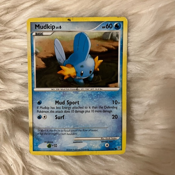 Pokémon Card Mudkip 116/147 - Picture 2 of 3